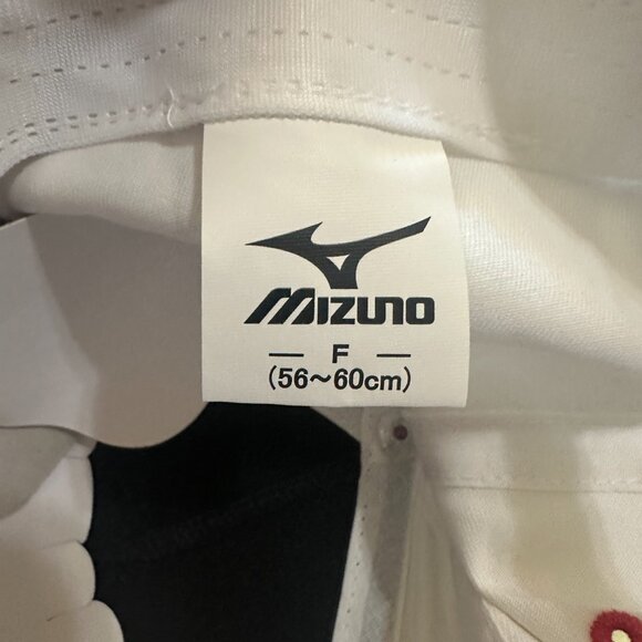 Yakult Swallows Mizuno 56 60 cm Men's White Blue Dad Hat Adjustable Shinjuku Tok - Picture 4 of 4